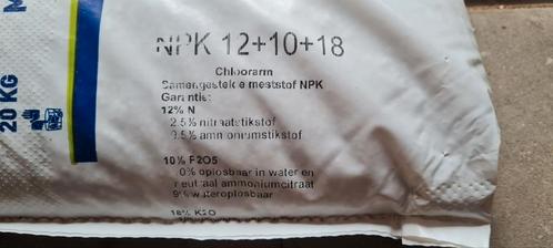 NPK 12-10-18 20kg, Tuin en Terras, Aarde en Mest, Kunstmest, Ophalen of Verzenden