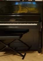 Zwarte Adalbert Piano, Muziek en Instrumenten, Piano's, Ophalen, Gebruikt, Zwart, Piano