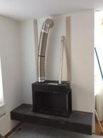 DRU gashaard global 60 corner bf, Huis en Inrichting, Haarden, Ophalen, Zo goed als nieuw, Inbouwhaard, Gashaard