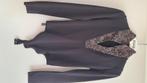 Wolford vintage stringbody XS, Verzenden, Zwart, Lange mouw, Maat 34 (XS) of kleiner