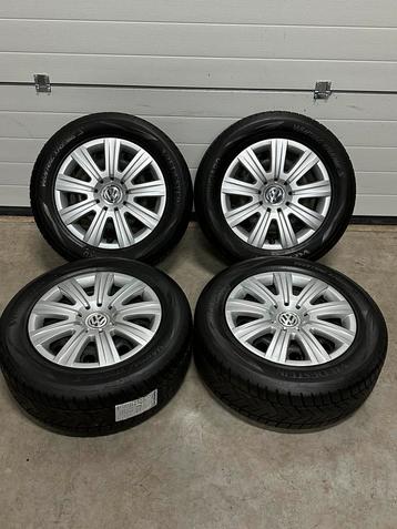 16” INCH STALEN WINTERSET VOLKSWAGEN TIGUAN 8MM WINTERBANDEN beschikbaar voor biedingen