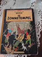 Kuifje - De Zonnetempel (Gelezen), Eén stripboek, Ophalen of Verzenden, Gelezen, Hergé