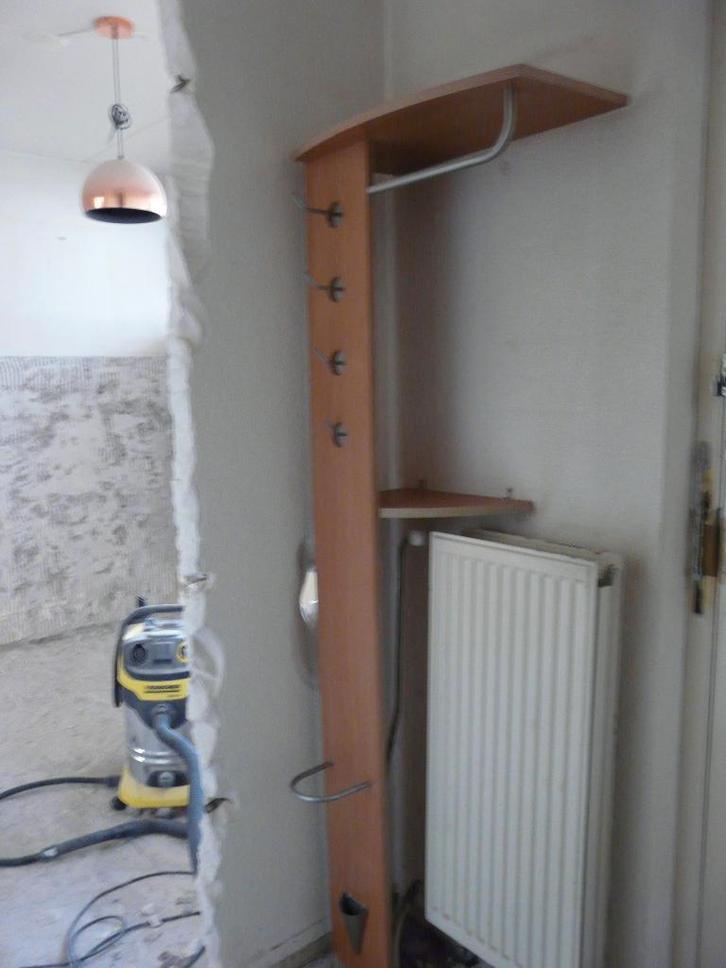 kapstok, Huis en Inrichting, Woonaccessoires | Kapstokken, Gebruikt, Wandkapstok, 150 tot 200 cm, Hout, Ophalen