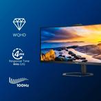 Philips 34E1C5600HE QHD Curved Ultrawide Monitor, Gaming, Philips, 3 tot 5 ms, Hoofdtelefoonaansluiting