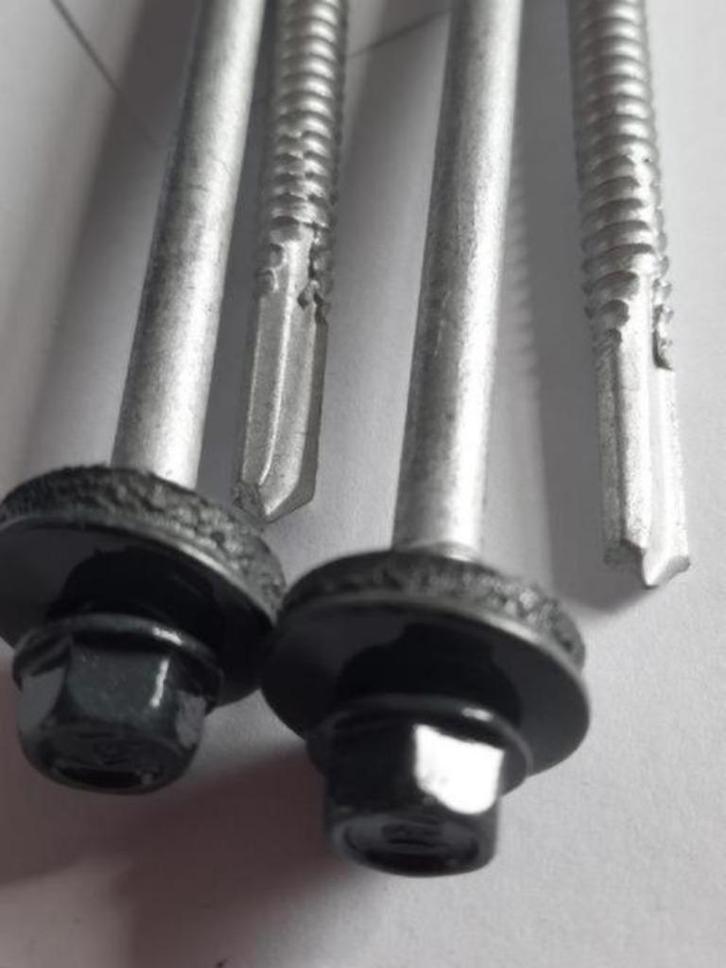 25-100 st Sandwichpaneel schroeven antraciet grijs 160 mm, Tuin en Terras, Palen, Balken en Planken, Nieuw, Balken, 250 cm of meer