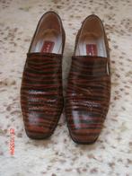 Vintage Van De Poel Van Ruth schoentje 35,5, Kleding | Dames, Schoenen, Bruin, Instappers, Zo goed als nieuw, Van De Poel Van Ruth