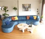 SEVN Hoekbank Denise, modulair, Blauw Petrol., Huis en Inrichting, Banken | Complete zithoeken, Ophalen, Zo goed als nieuw