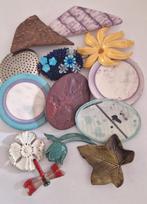 Lot broches, Sieraden, Tassen en Uiterlijk, Broches, Ophalen of Verzenden, Zo goed als nieuw, Overige kleuren, Overige materialen