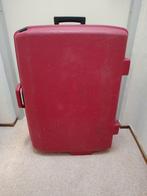 Samsonite Rode Koffer met Wielen, Ophalen, Wieltjes, Gebruikt, Hard kunststof
