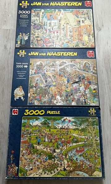 Jan van Haasteren 3x 3000 beschikbaar voor biedingen