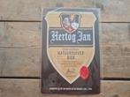Hertog Jan bordje 20x30, Ophalen of Verzenden, Zo goed als nieuw, Reclamebord, Plaat of Schild, Hertog Jan