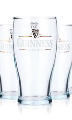 Te koop: 3 x Gunness 0.4L Glazen!, Verzamelen, Ophalen of Verzenden, Nieuw, Bierglas