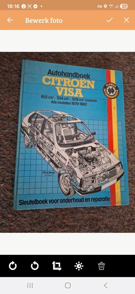 Citroën Visa Autohandboek 1979-1982, Boeken, Auto's | Boeken, Gelezen, Citroën, Ophalen of Verzenden