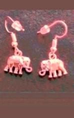 Zilveren oorbellen olifant, Sieraden, Tassen en Uiterlijk, Oorbellen, Hangers, Verzenden, Nieuw, Zilver