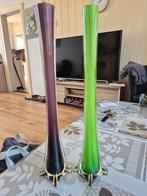 vaas, Huis en Inrichting, Woonaccessoires | Vazen, Overige kleuren, Ophalen of Verzenden, Minder dan 50 cm, Glas