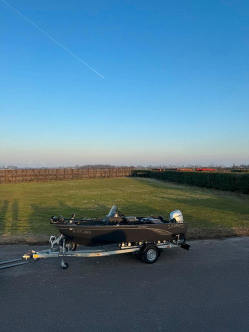 Lund 1650 Angler | Volledig uitgerust, Watersport en Boten, Vis- en Consoleboten, Zo goed als nieuw, 50 tot 70 pk, 3 tot 6 meter