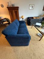 Leolux Bora Bora 2,5 zits bank Alcantara, blauw, Ophalen, Gebruikt, 150 tot 200 cm, Tweepersoons