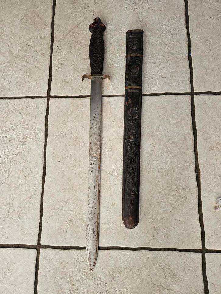 Oud Zwaard met Schede, Antiek en Kunst, Curiosa en Brocante, Ophalen of Verzenden