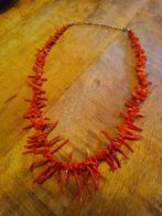 Bloedkoraal ketting, Ophalen of Verzenden, Nieuw, Rood, Kunststof
