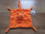 Dikkie Dik Tuttle knuffel - rinkel  knisperdoek oranje poes, Ophalen of Verzenden, Nieuw, Poes