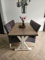 Eettafel met stoelen, Ophalen, Rechthoekig, 50 tot 100 cm