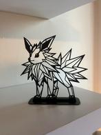 Pokémon Jolteon Black Abstract 3D Model (14 cm), Verzenden, Nieuw, Overige typen