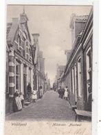 Woudsend-Midstraat Noordend 1904, Verzamelen, Ansichtkaarten | Nederland, Verzenden, Voor 1920, Gelopen, Friesland