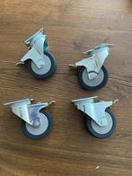 Zwenkwielen nieuw, Doe-het-zelf en Verbouw, Zwenkwielen, Ophalen of Verzenden