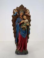 Beeld Maria met Kind Jezus –  religieus beeld (37 cm), Antiek en Kunst, Antiek | Religie, Ophalen of Verzenden