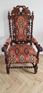 Antieke eiken stoel (ca. 1880), Antiek en Kunst, Antiek | Meubels | Stoelen en Banken, Ophalen