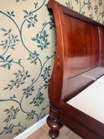 Massief Frans houten bed Grange serie Indochine met label, Antiek en Kunst, Ophalen
