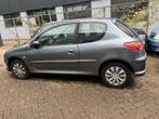 Peugeot 206 1.4 3D 2008 Grijs, Auto's, Voorwielaandrijving, 4 cilinders, Origineel Nederlands, Particulier