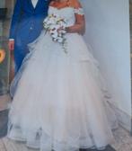 Trouwjurk, Ophalen, Zo goed als nieuw, Wit, Trouwjurk
