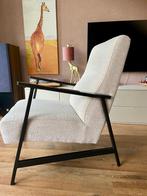 Fauteuil moderne retrolook, Huis en Inrichting, Fauteuils, Ophalen, Hout, Minder dan 75 cm, Modern retro