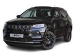 Jeep Compass 4xe 240 Plug-in Hybrid S | Pano dak | Stoel- &, Auto's, Jeep, Automaat, 4 cilinders, Zwart, Bedrijf