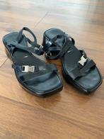 Prada Sandalen, Prada, Zwart, Zo goed als nieuw, Sandalen of Muiltjes