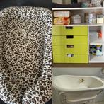 commode, badje en babynestje, Ophalen, Gebruikt, 50 tot 70 cm, 100 cm of meer