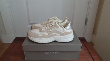 GANT Neuwill sneakers van nylon en suède beschikbaar voor biedingen
