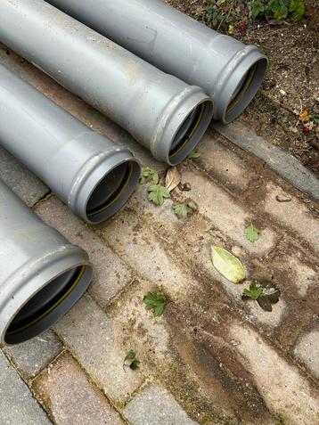 PVC Afvoerbuizen 110 & 125mm - 5m Nieuw! beschikbaar voor biedingen
