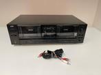 JVC TD-W810 Dual Stereo Dual Cassette Deck Player, Audio, Tv en Foto, Jvc, Dubbel, N, N