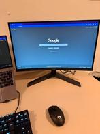 Curved Monitor 24 Inch, Computers en Software, Monitoren, Curved, Full HD, Zo goed als nieuw, 1 tot 2 ms