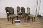 Set van 5 Vintage Louis XVI-Stijl Eetkamerstoelen, Huis en Inrichting, Ophalen of Verzenden, Niet ingevuld, Niet ingevuld, Niet ingevuld
