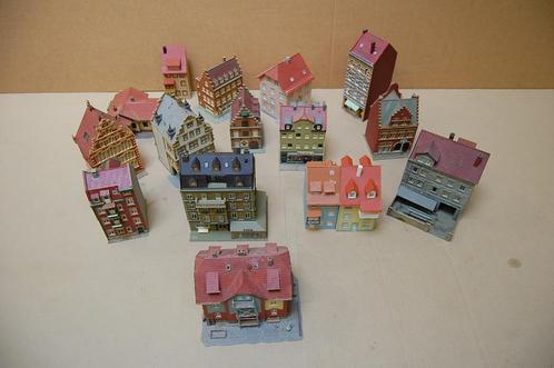 HUISJES H0., Hobby en Vrije tijd, Modeltreinen | H0, Gebruikt, Brug, Tunnel of Gebouw, Gelijkstroom of Wisselstroom, Overige merken
