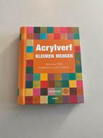 Boek Acryl kleurenmenggids, Ophalen of Verzenden, Zo goed als nieuw, Tekenen en Schilderen, I. Sidaway