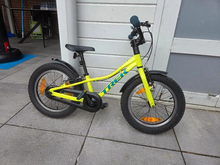 LEUKE SINT OF KERST CADEAU Trek fiets 16 inch 2 jaar oud, Fietsen en Brommers, Fietsen | Mountainbikes en ATB, Zo goed als nieuw