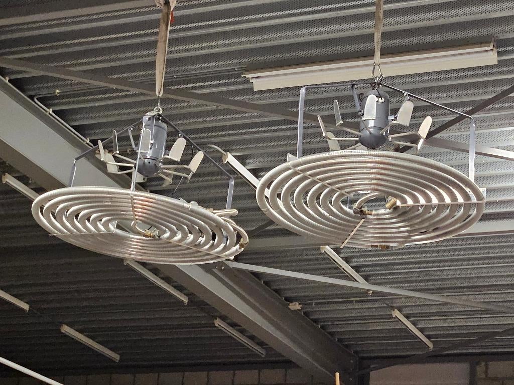 2x heaters Nivola HT V9 verwarming, Ophalen, 30 tot 80 cm, Radiator, Zo goed als nieuw