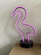 Roze flamingo lampje op batterijen, Ophalen of Verzenden, Zo goed als nieuw, Lamp