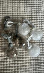 6 Kerstballen met veren, Ophalen of Verzenden, Zo goed als nieuw