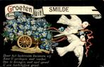 Groeten uit Smilde, Verzamelen, Ansichtkaarten | Nederland, Ophalen of Verzenden, Voor 1920, Ongelopen, Utrecht
