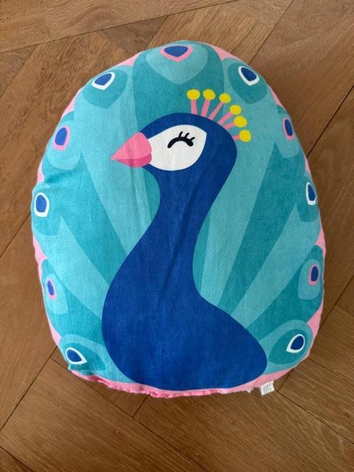 Kussen sierkussen kinderkamer roze blauw groen pauw NIEUW, Huis en Inrichting, Woonaccessoires | Kussens, Nieuw, Blauw, Rond, Ophalen of Verzenden